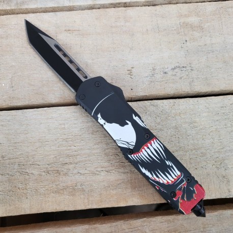 Atomic Knives Navaja Automatica OTF de Venom (Marvel)