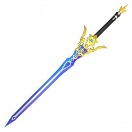 Espada Freedom-Sworn de Acero Decorativo (Genshin Impact)